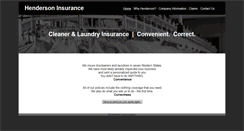 Desktop Screenshot of hendersoninsurance.com