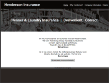Tablet Screenshot of hendersoninsurance.com