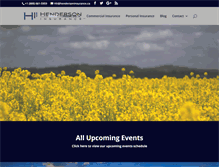 Tablet Screenshot of hendersoninsurance.ca